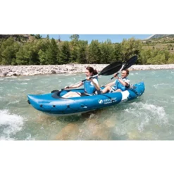 Kajak Sevylor Tahaa Kit - Aufblasbares Kajak -Campingmöbel Store 2 personen aufblas luft tandem kajak sevylor tahaa kit schlauchkajak einsteigerkajak inklusive paddel 1000 5 22636