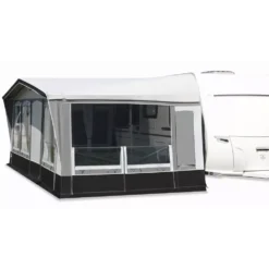 Wohnwagen-Vorzelt Brand Palazzo 280 -Campingmöbel Store brand palazzo 280 seitenwand allwetteroeffnung geschlossen fensterelemente abgeklappt 1000 7 3483