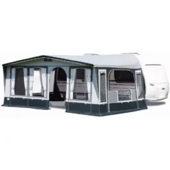 Vorzelt Brand Topas 350 -Campingmöbel Store brand topas 350 tuer mittig rechts easy zip seitenwand herunter geklappt 1000 2 19898