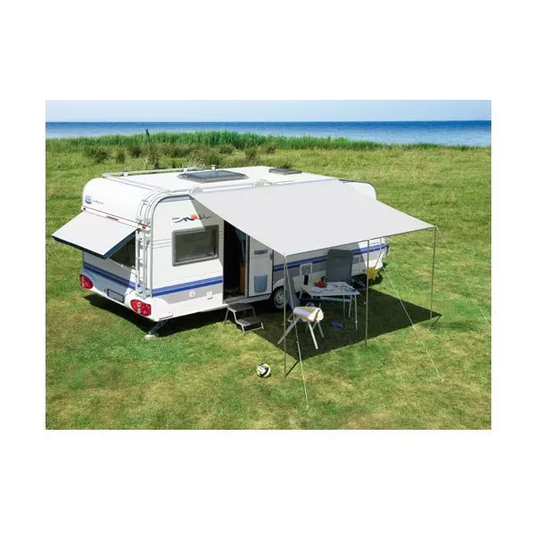 Wohnwagen-Sonnendach DWT Flora, Grösse 3, Hellgrau 1 Wohnwagen-Sonnendach DWT Flora, Grösse 3, Hellgrau