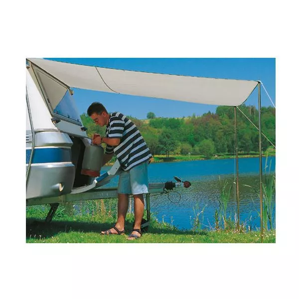 Wohnwagen-Sonnendach DWT Flora, Grösse 5, Hellgrau 2 Wohnwagen-Sonnendach DWT Flora, Grösse 5, Hellgrau – Bild 2