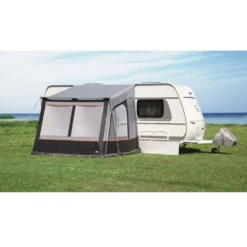 Vorzelt DWT Fortuna II -Campingmöbel Store dwt teilvorzelt fortuna 2 wohnwagenvorzelt mit geschlossenen fensterklappen 1000 2 14517