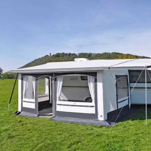 Ganzjahres-Vorzelt Hahn Zelte Friesland, Linkseinzug 2 Ganzjahres-Vorzelt Hahn Zelte Friesland, Linkseinzug – Bild 2