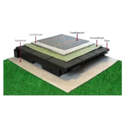 Vorzelt-Teppich Isabella Carpet Flint G16 | 250 X 550 Cm -Campingmöbel Store isabella zusammensetzung aufbauanleitung vorzeltteppich teppich carpet 1000 4 24833