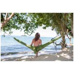 Reisehängematte Exped Travel Hammock Kit, Meadow -Campingmöbel Store leichte haengematte gruen reise outdoor exped travel hammock kit meadow 1000 5 22416