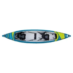 Aufblasbares Kajak Tahe Kayak Air Breeze Full HP2 -Campingmöbel Store tahe kajak kayak air breeze full hp2 draufsicht blaues gelbes zum aufblasen aufblasbares 2 3 personen erwachsene 1 kind familienkajak 1000 2 18203