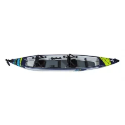 Aufblasbares Kajak Tahe Kayak Air Breeze Full HP Pro -Campingmöbel Store tahe kajak kayak air breeze full hp2 pro draufsicht blaues zum aufblasen aufblasbares 2 3 personen familienkajak 1000 2 23829