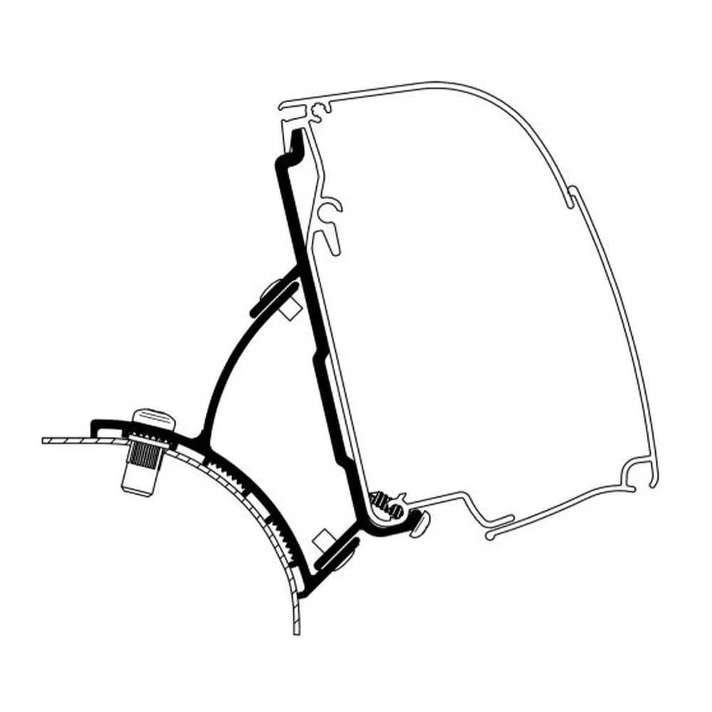 Thule 4200 Markisen-Adapter VW T5 / T6 1 Thule 4200 Markisen-Adapter VW T5 / T6