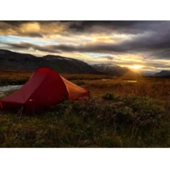 Trekkingzelt Nordisk Telemark 1 LW, Burnt Red -Campingmöbel Store trekkingzelt nordisk telemark 1 lw burnt red 1 mann zelt 3 12113