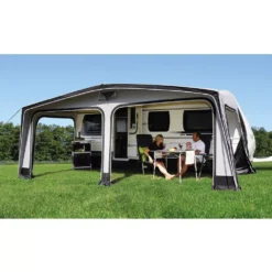Aufblasbares Wohnwagenvorzelt Westfield Pluto 8 | Mod. 2023 -Campingmöbel Store westfield pluto grosses luftvorzelt mit herausgenommenen seiten und vorderwaenden 1000 3 24574