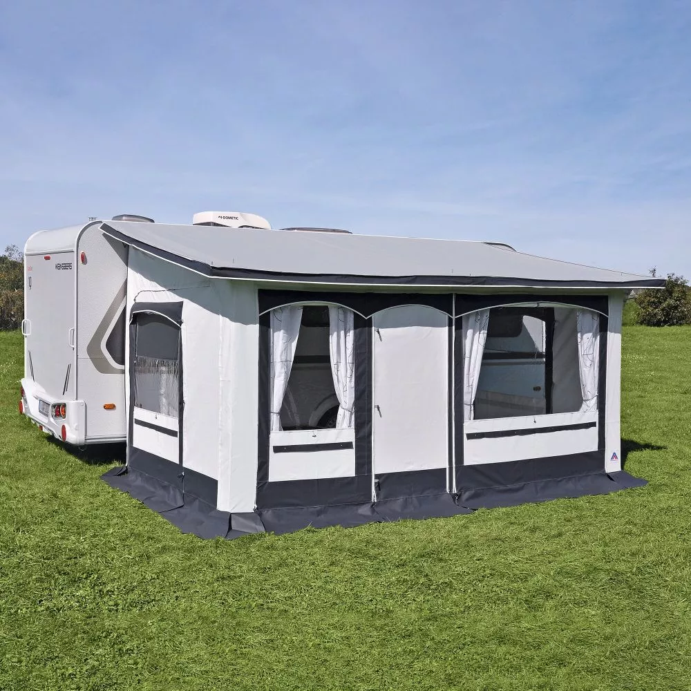 Ganzjahres-Vorzelt Hahn Zelte Friesland, Linkseinzug 1 Ganzjahres-Vorzelt Hahn Zelte Friesland, Linkseinzug