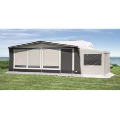 Caravan-Vorzelt DWT Polo 300 -Campingmöbel Store wohnwagen vorzelt dwt polo 300 mit fensterklappen und optionalem vorzeltanbau 1000 5 23219
